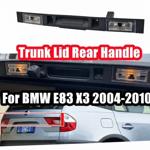 Hinterer Griff des Touring-Kofferraum deckels mit Schlüssel knopf  Heckklappen schalter baugruppe 3,0 für BMW x3 3,0 si 2007 l l6-Gas  2008-2015 - AliExpress