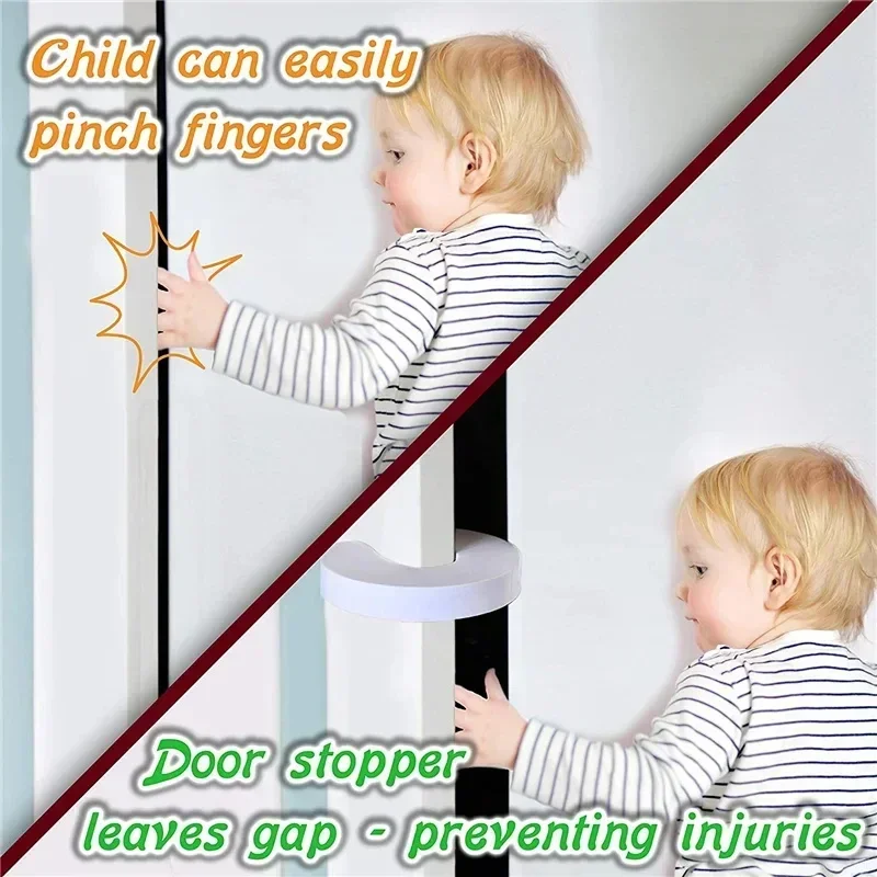 1PC Soft Foam Door Stopper Baby Kids Safety Guard Finger Protector Home Kitchen Bedroom