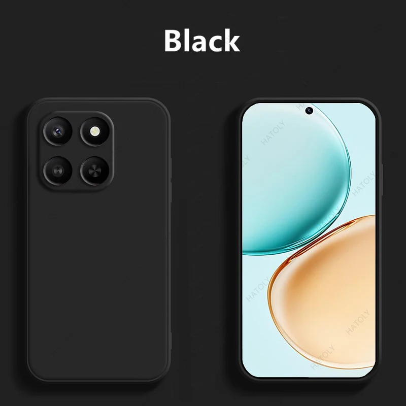Liquid Silicone Phone Case - Enhanced Grip & Protection, Back Cover