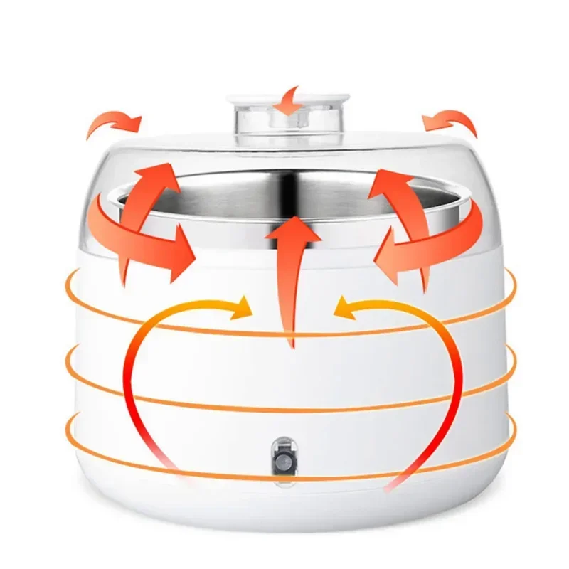 Electric Yogurt Maker Automatic Constant Temperature Yogurt Machine DIY Rice Wine Natto Stainless Steel Liner 220V
