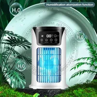 Ventilateur rafraîchisseur d'air multifonctionnel portable, mini climatiseur évaporatif, ventilateur naturel pour la maison, la chambre et le bureau 3