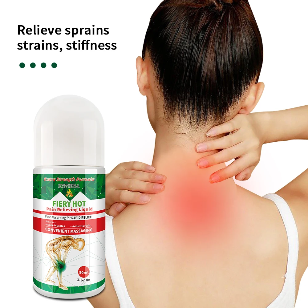 

ENVISHA Body Massage Oil Pain Relieving Serum Joint Relieving Beauty Health Muscle Relaxation Skin Care Essence Pure Natural
