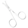 Multifunctional Stainless Steel Nose Hair Cut Round Head Small Scissors Manual Eyebrow Trimming Beard Scissors Beauty Tool 3