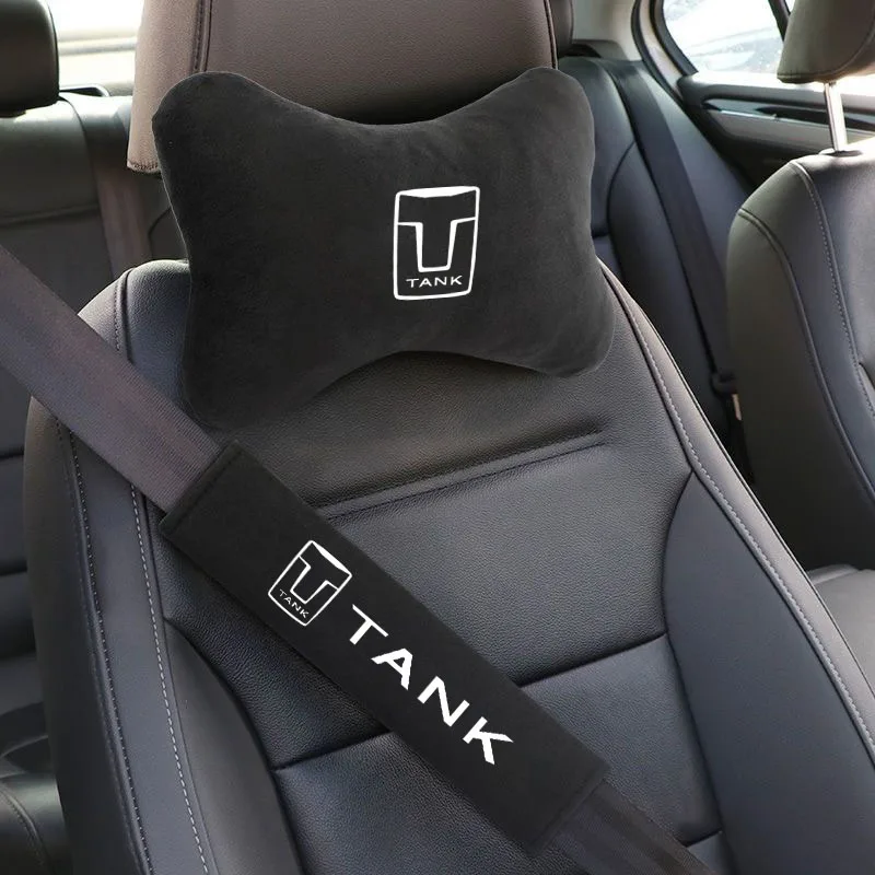 Car Headrest Neck Support Seat Soft Neck Pillow Auto Accessories For Great Wall GWM WEY Tank 300 400 500
