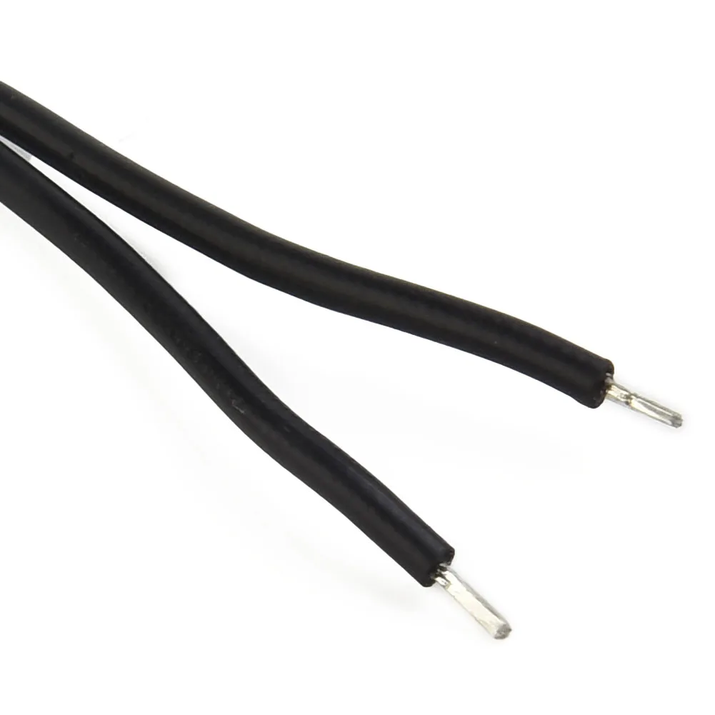SPST 6A Kippschalter Rocker SPST Kontakte Schalter Kippschalter mit Drahtschalter 12mm Ausschnitt 1PCS 6A/125V Schwarz + Silber – Detail 18