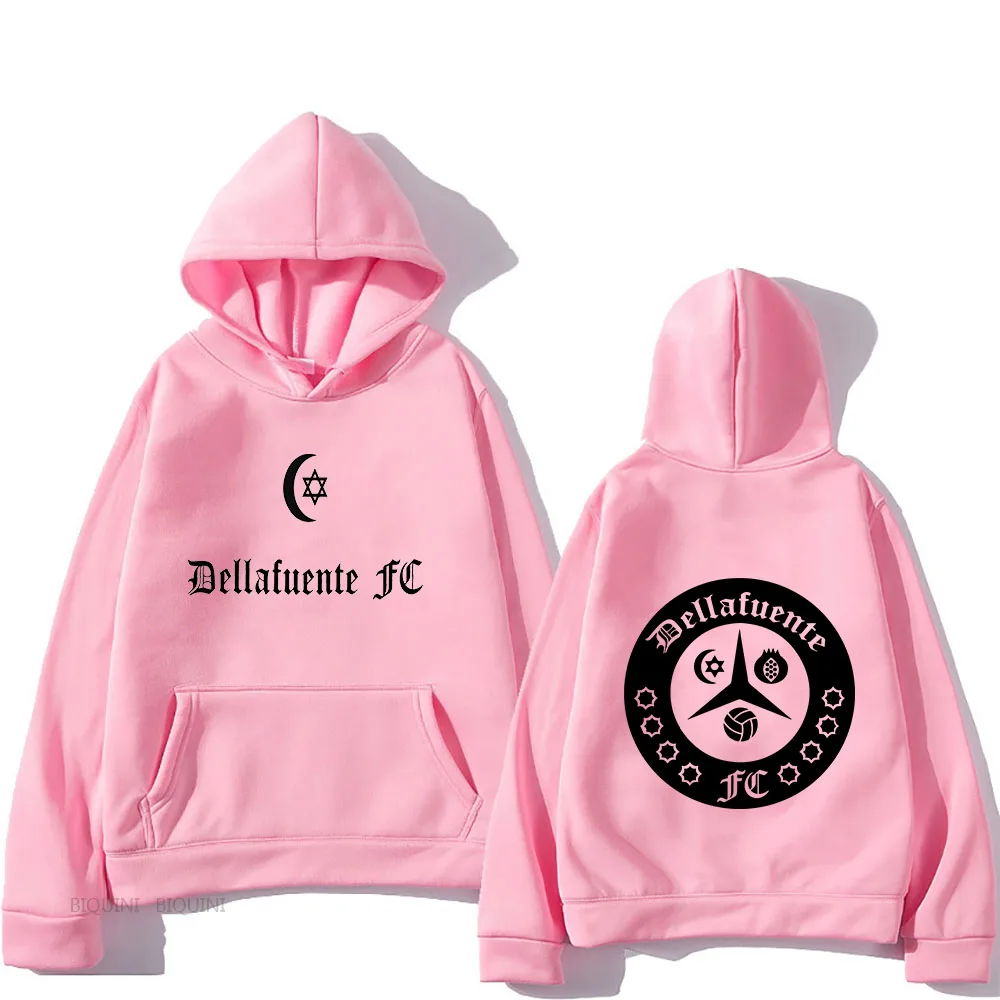 Delafuente-Sudadera con capucha de Anime para hombre y mujer, ropa de calle  de manga larga, estilo gótico, Popular, cálido, invierno, 2022 - AliExpress