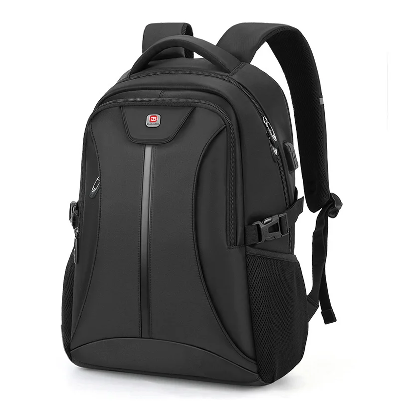 

Backpack USB Men Charging Port Waterproof School Travel Bag Anti-Theft Business For 15.6-16 Inch Laptop