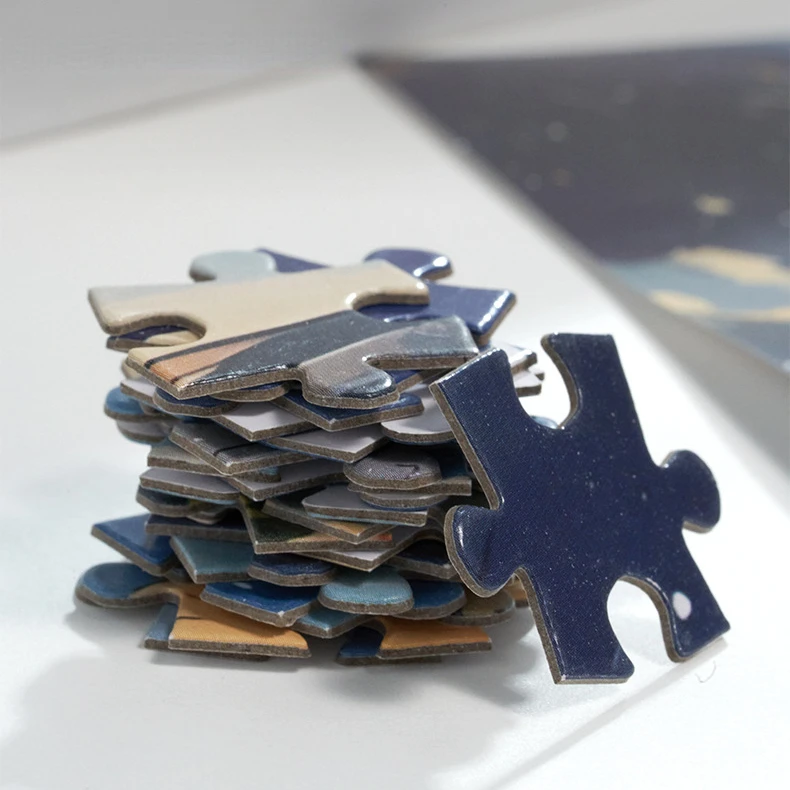 Jigsaw Puzzles Adult 1000 Pieces Little Boy Puzzle Toy Intelligence Stress Reduction Cartoon Festival Present