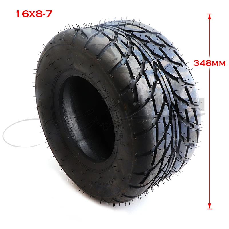 

16X8-7 inch Tubeless Tire 16 * 8-7(200/55-7) Highway Tyre Wear-resistant Wheel Tires for KARTING ATV UTV Buggy GO KART