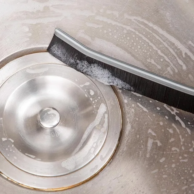 Set Di 3 Spazzole Per Pulizia Fessure - Setole Dure Per Giunti Piastrelle, Doccia E Cucina - Foto 1