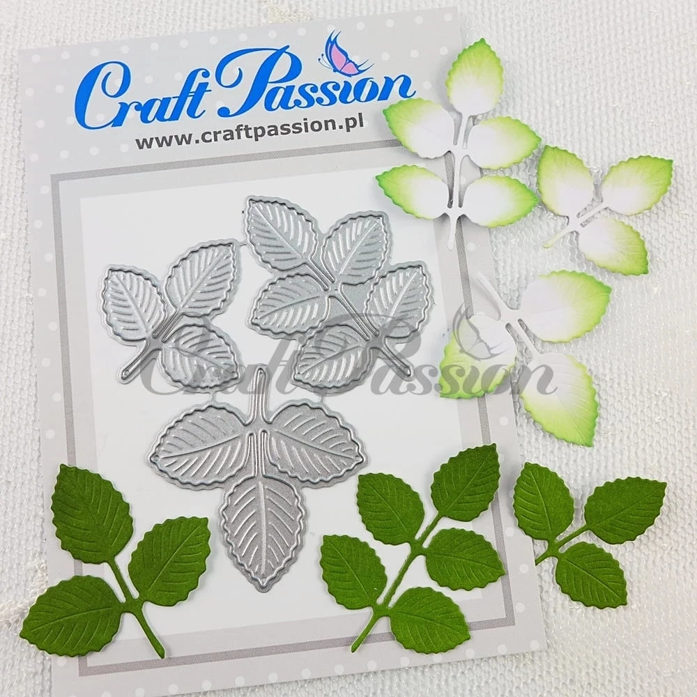 Tre Five-Leaf Clover Metal Cutting Diy Scrapbooking Album Fotografico Goffratura Decorativa Papercard Crafts Die Set Nuovo 2022