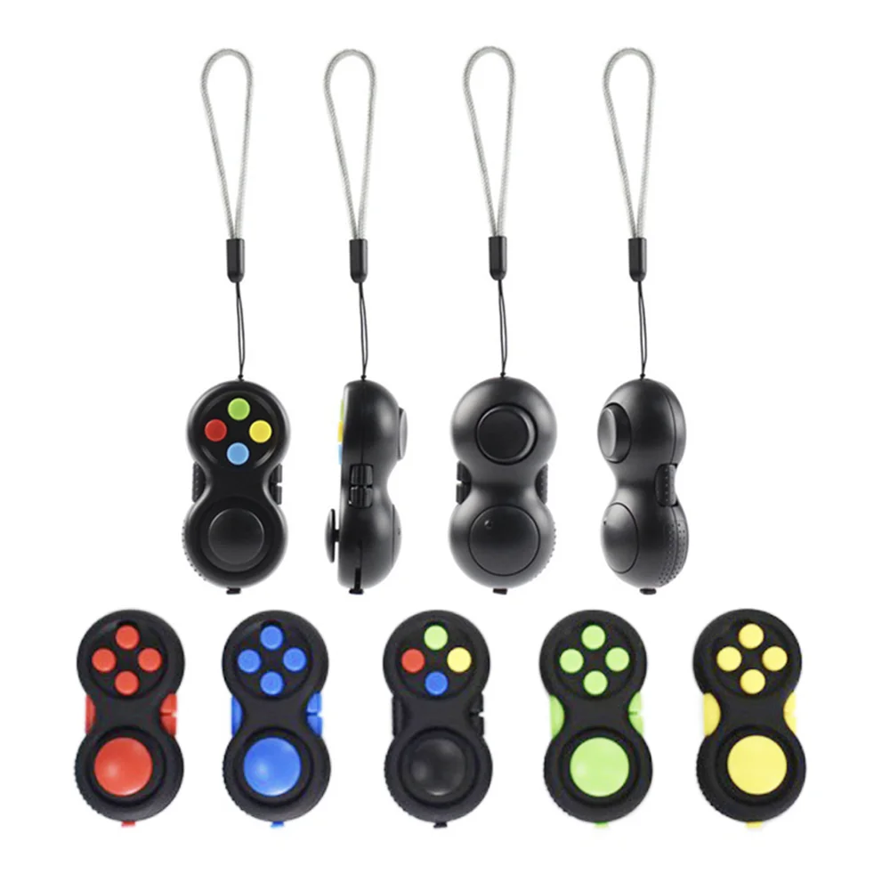 Fidget Pad Toys,EDC Anti Stress Relief Toys,Fidgeting Antistress Anxiety Sensory Toy Controller for Adult Kids Autism ADHD