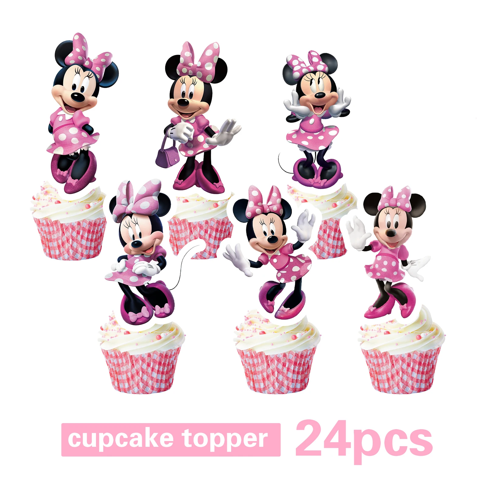 25PCS Pooh Cake Topper and Cupcake Toppers Cute Winnie Cake Topper For  Birthday Party Cake Decorations Baby Shower Decorations Perfect Addition  For