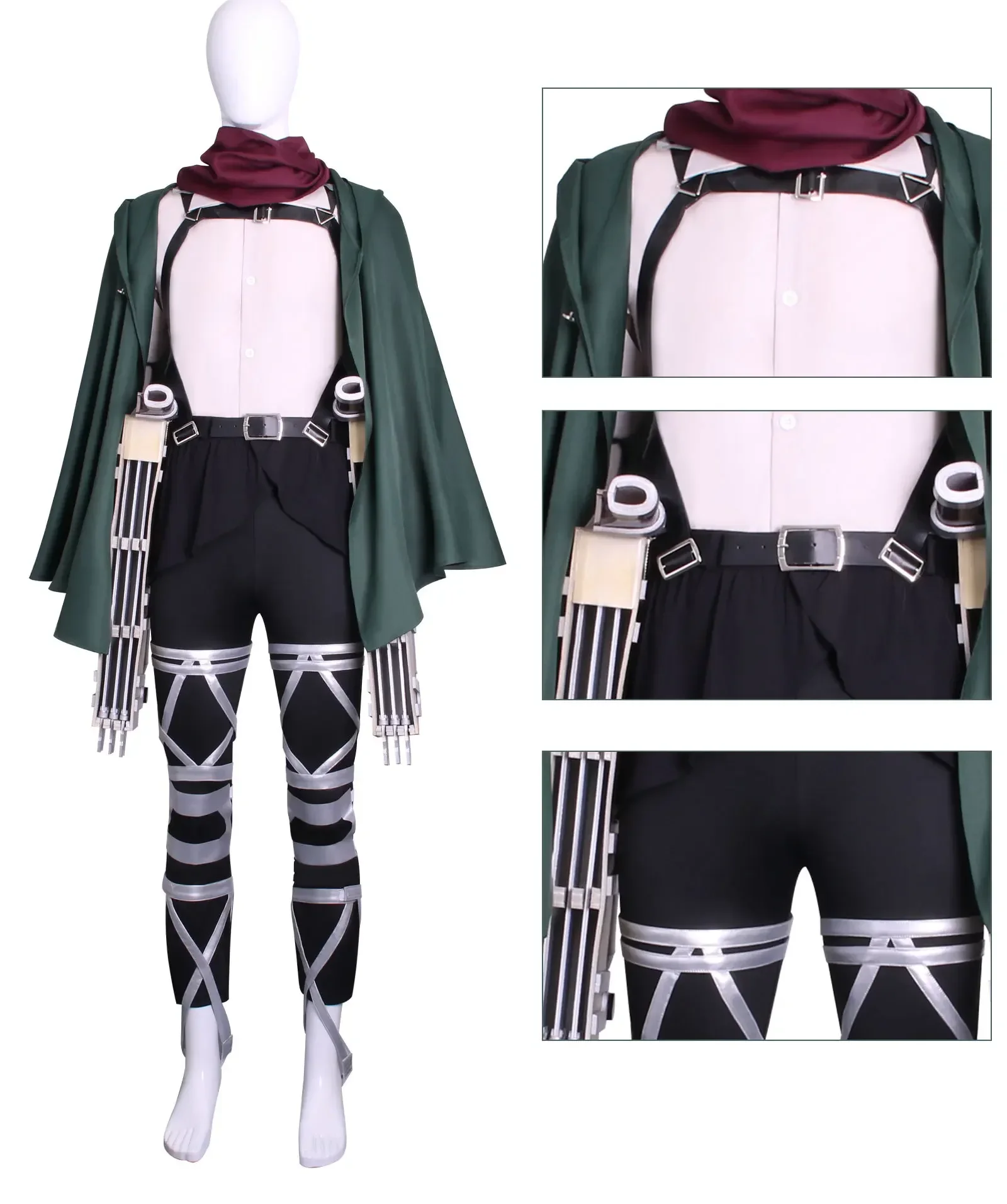 Attack on Titan Survey Corps Cosplay Costume Harness Armor