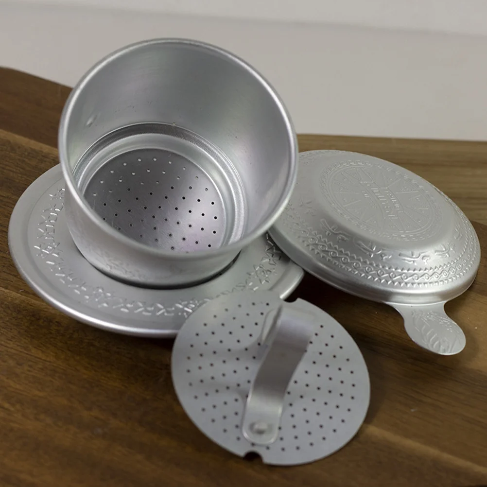 

Vintage Vietnamese Coffee Dropper Filter Handmade Coffee Filter Drip Type Reusable Appliance For Coffee Lovers Home Gift