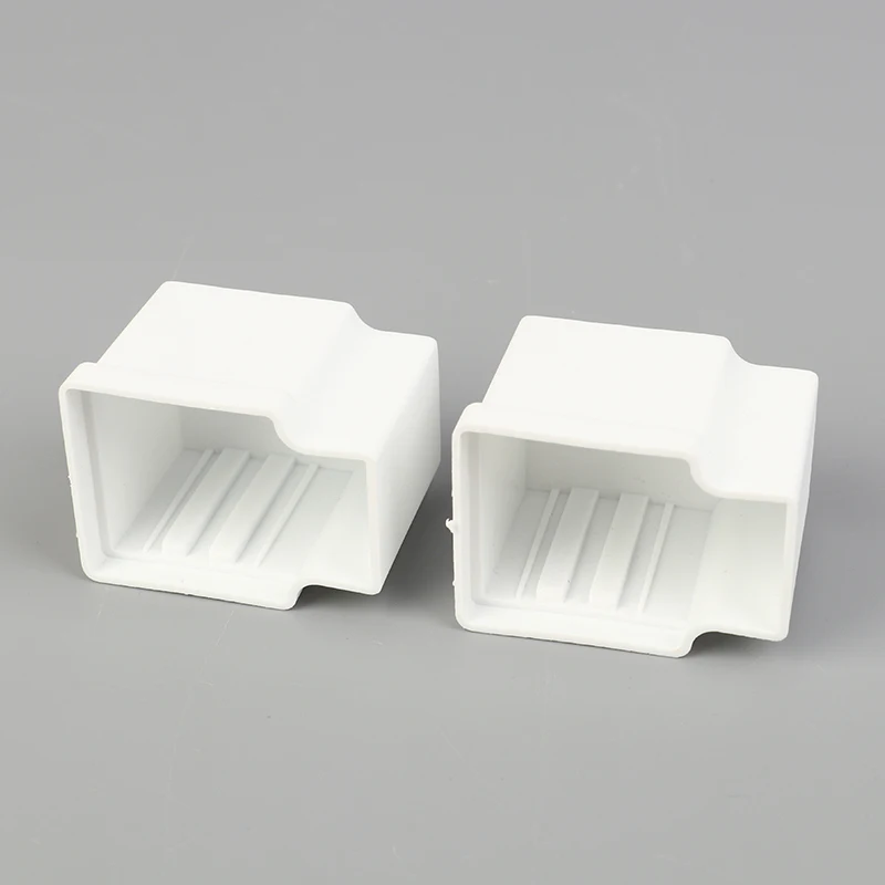 

White Plastic Solenoid Valve Waterproof Cover Water Valve Lid 2Pcs Hot Sales Support Wholesale