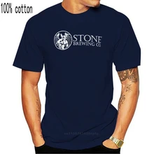 Stone Brewing Company Original Gargoyle Beer Logo Mens T shirt Gift Print T-shirt Hip Hop Tee Shirt cheap wholesale