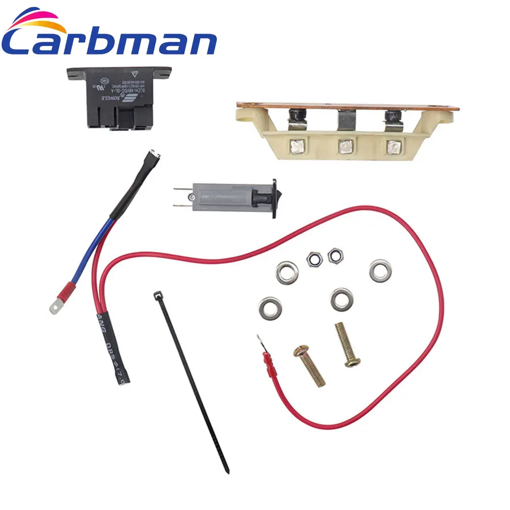 Carbman Car Powerdrive Battery Charger Repair Kit For Golf Cart 48 V  Replace 17930 & 17935 - Motorcycle Ignition - AliExpress