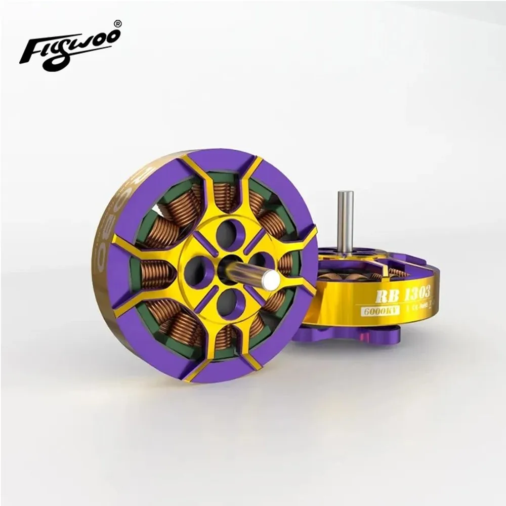 Moteur FLYWOO RB 1303 6,1g pour drone Whoop Toothpick 2-4S