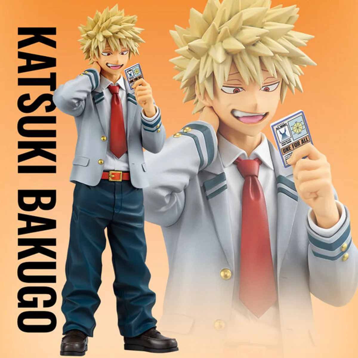 My Hero Bakugou Katsuki Anime Actionfigur Modellstatue Desktop-Ornament Sammlerstück Kleines Geschenk Halloween Weihnachten Valentinstag Geschenkdekoration