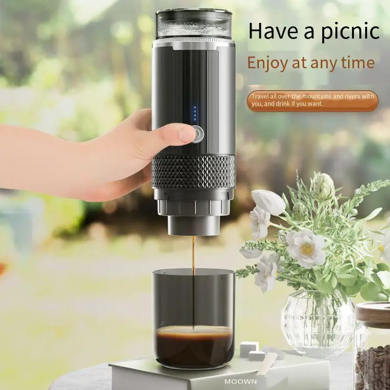 Home Appliance.Wireless Electric American Kcup Capsule Coffee Machine Car Home Portable Coffee Machine Outdoor Cup.