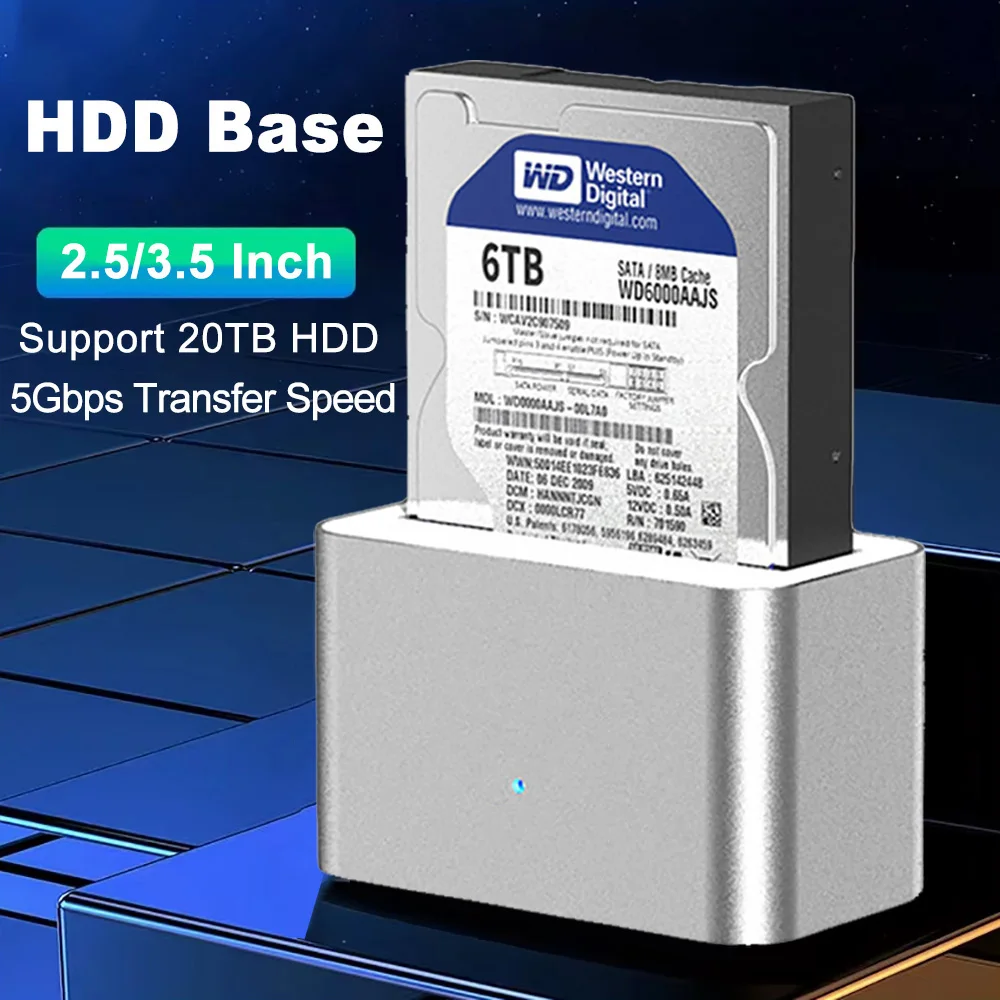 Exliy Station d'accueil pour Disque Dur SATA/IDE USB 3.0 à 2,5 Pouces 3