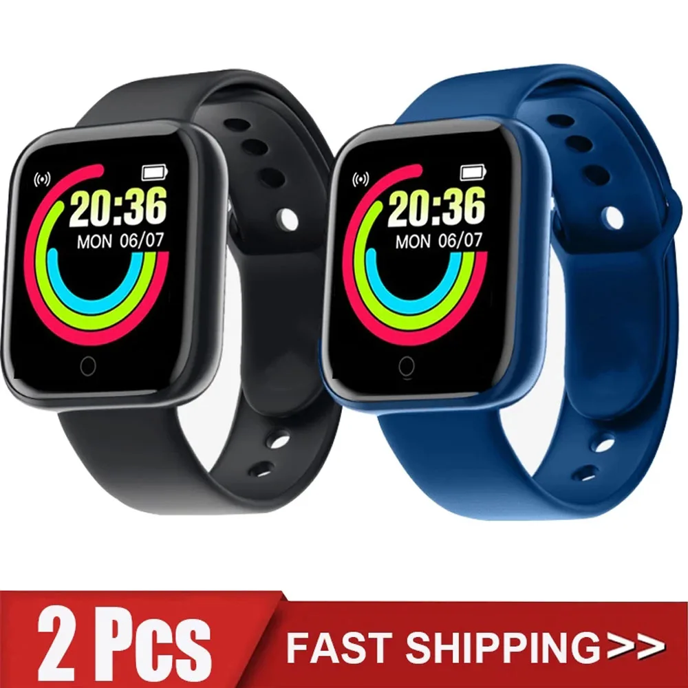 Wholesale D20 Smartwatch Men Women Digital Watches Bluetooth Sport