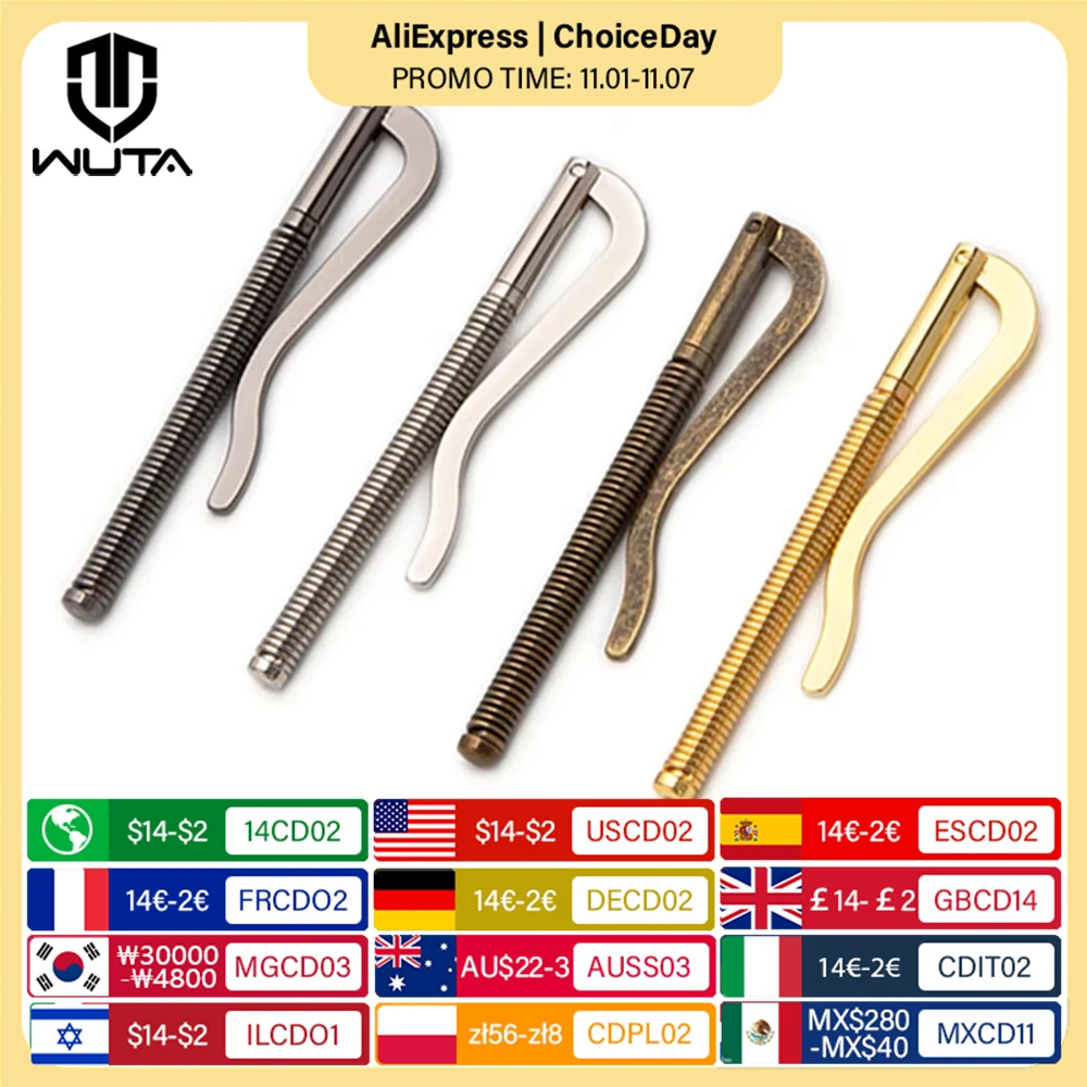 4 Pack Metal Bifold Money Clip Wallet Parts - Spring Clamp Cash Holder - View #11