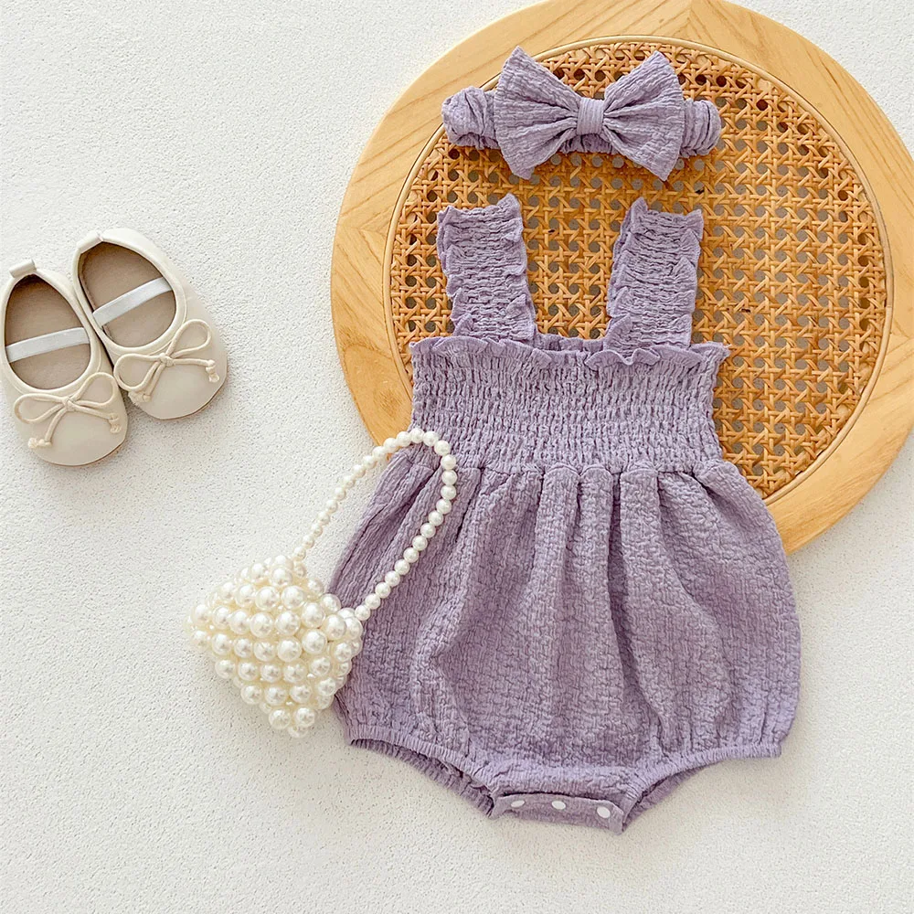Cotton Baby Girls Summer Camisole Bodysuit