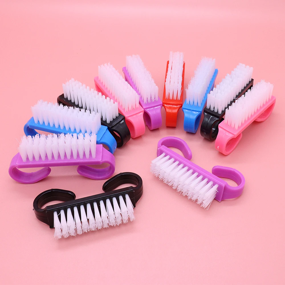 

50 шт., Акриловые кисти для ногтей, чистящий гель, искусство ногтей, уход, маникюр, пылеочиститель, мягкое удаление пудры, Кисть для макияжа