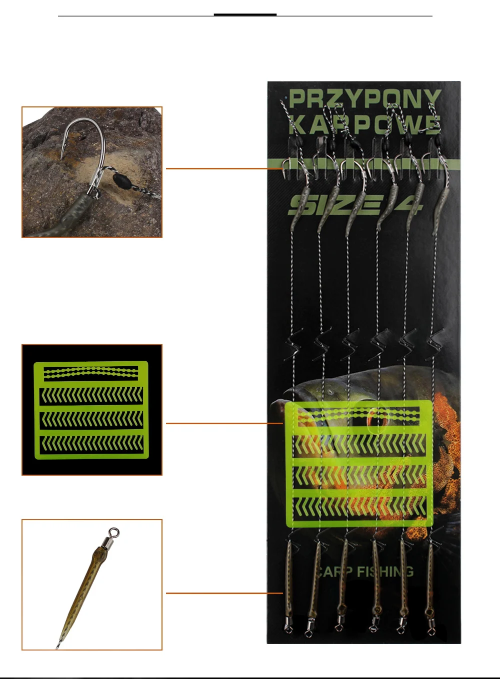Karpfen Haar-rigs Mit Vorfachhaken Für Das Feeder-angeln_voghion.com