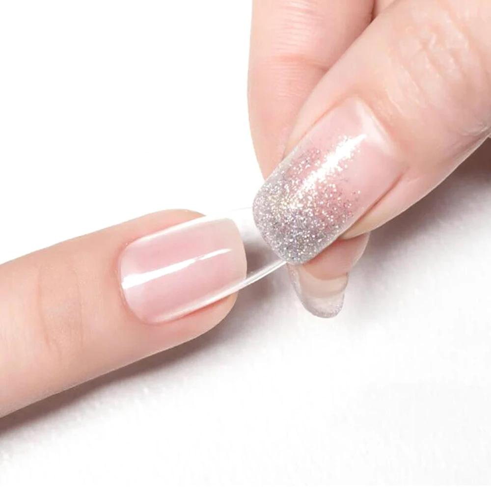 7g*3jars/set Quick Drying Nail Glue Super-Strong False Nail &Nail Rhinestones Glue With Brush Acrylic Manicure Clear Beauty Glue 6