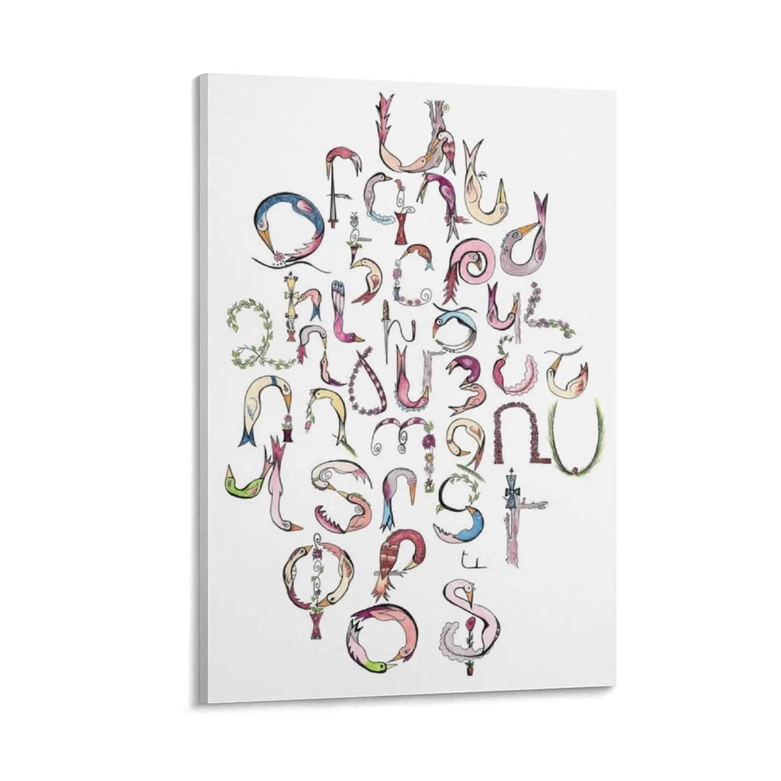 Armenian Alphabet Art Armenian alphabet art