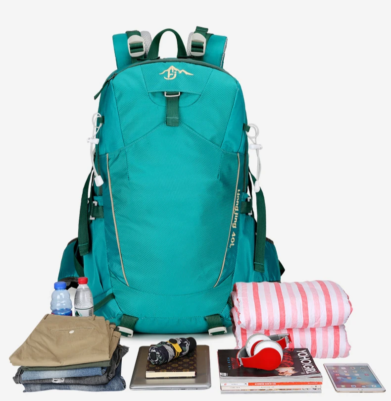 Description Picture 4 of item40L Hiking Camping Backpack Men Women Outdoor Sports Waterproof Light Climbing Bag Cycling Bags Travel Backpack
