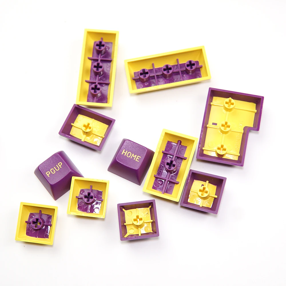 Gmk Daye Keycaps Perfil Cereja Moldagem em Duas Cores Abs Keycap Adequado para Vários Layouts Teclado Mecânico 172 Teclas - Imagem 4