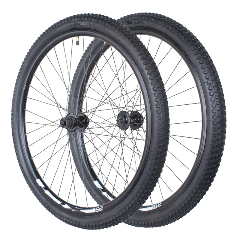 29 Inch Rim MTB Mountain Bike Wheel with Tires Quick Release Bearing 29 Inch Rim MTB Mountain Bike Wheel with Tires Quick Release Bearing
