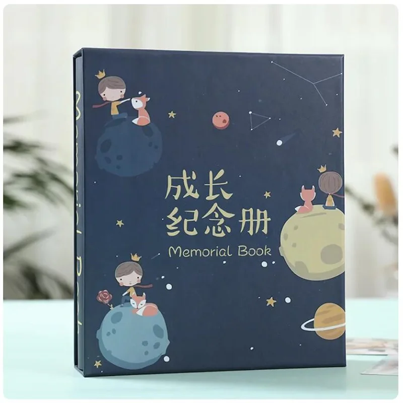 DIY 기념 앨범, 어린이 성장 기념 스티커, 가족 사진, 대용량 보관, 200 장 앨범 사진, 10*15