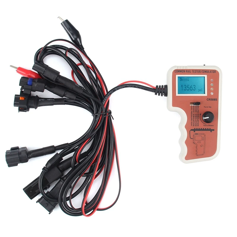 

Upgrade CR508 CR508S Digital Common Rail Pressure Tester And Simulator For High-Pressure Pump Engine Diagnostic Tool
