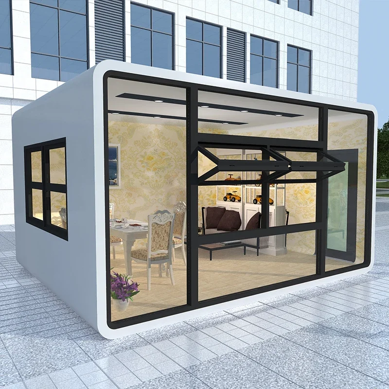 Space Capsule Mobile Integrated House Scenic Spot Apple Warehouse Outdoor Villa B & B Starry Sky Room Smart Hotel Container