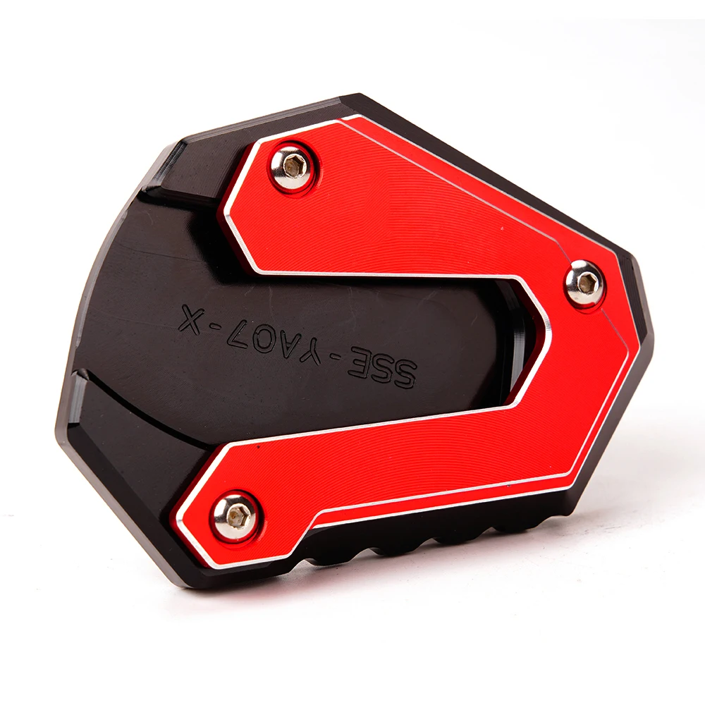 Enhanced Motorcycle CNC Kickstand Extension Pad