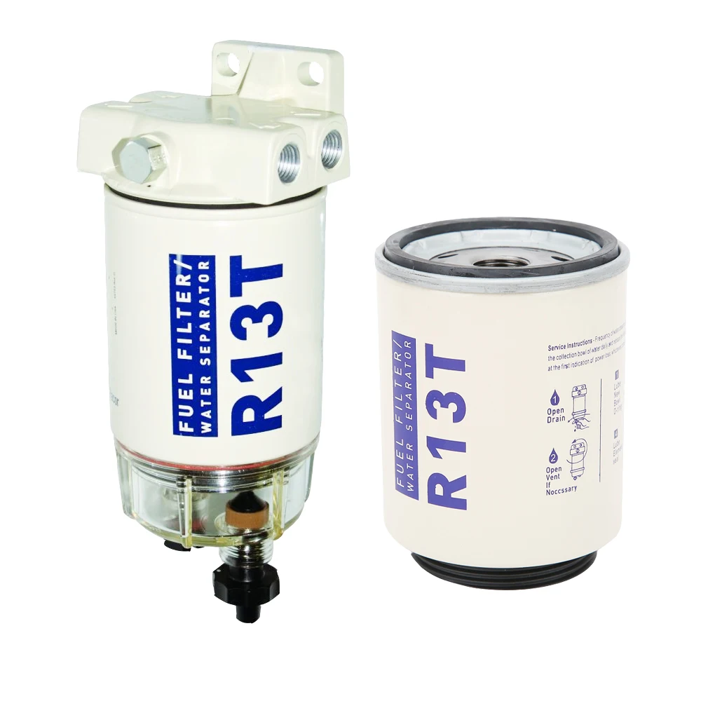 Filtro Separador de Água de Combustível Motor para Corrida R13t