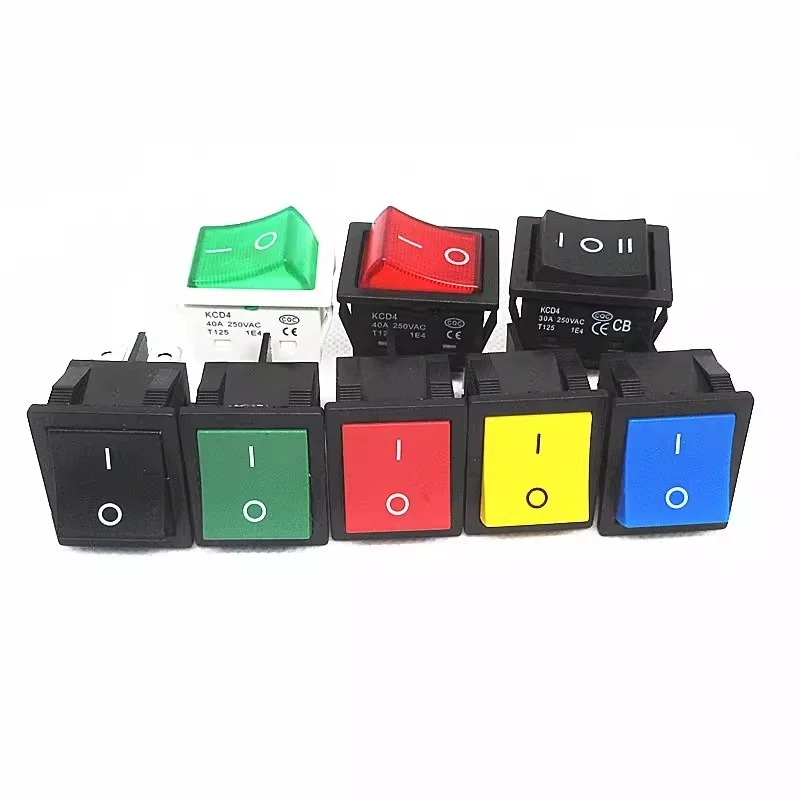 1PCS 40A High Current ON/OFF Special for Eelding Machine KCD4 Button ...