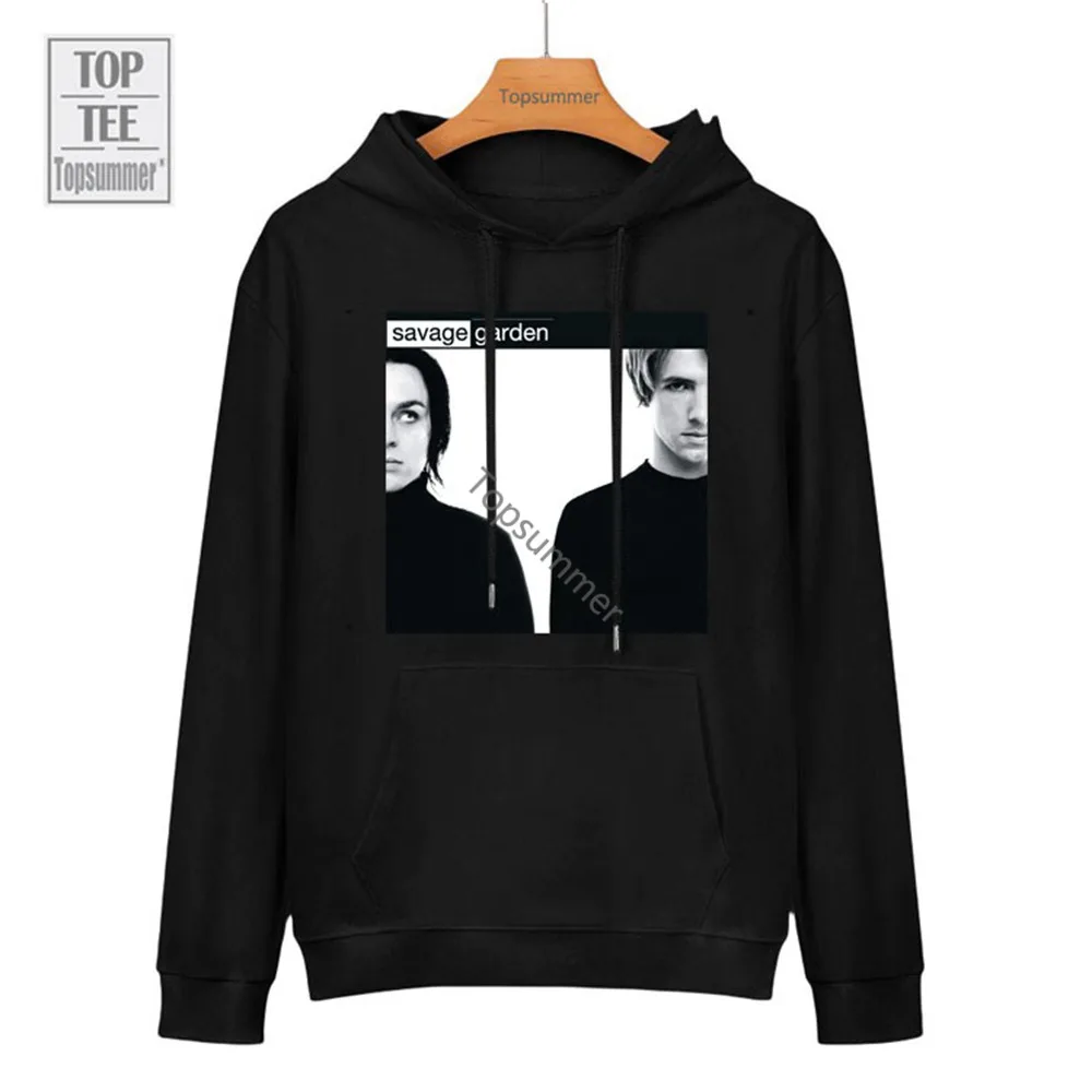 

Savage Garden Album Hoodies Savage Garden Tour Hoodie Mens Punk Rock Black Sweatshirts