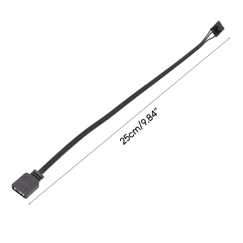 Laroal 2x RGB Adapterkabel 25cm - 4-Pin Auf 5V ARGB Für Corsair Lüfter