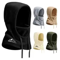 Winter Warm Balaclava Cycling Cap Outdoor Sports Windproof Cap Ski Bib Polar Cold-proof Motorcycle Bicycle Hat Men Women 1