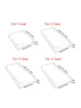 1/2/3/4pcs a set shake velvet solid color elastic sofa cushion cover, suitable for protecting and decorating living room sofas 3