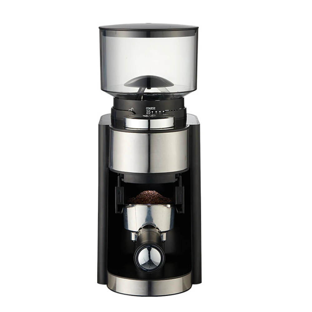 Electric Burr Coffee Grinder Adjustable Automatic Conical Burr Mill Coffee Bean Grinder with 25 Grind Setting for Espresso 2