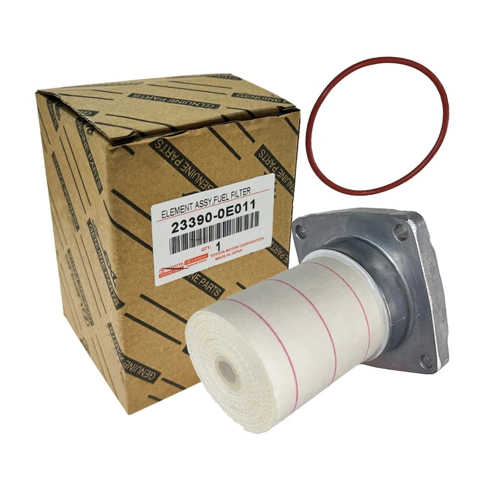 Fuel Filter Suitable for Hilux Land Cruiser Lexus LX Fuel Grid Diesel Filter Element 2015-23390-0E010 23390-0E011 oil filter kit