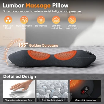 Heated Electric Back Massage Pillow 6