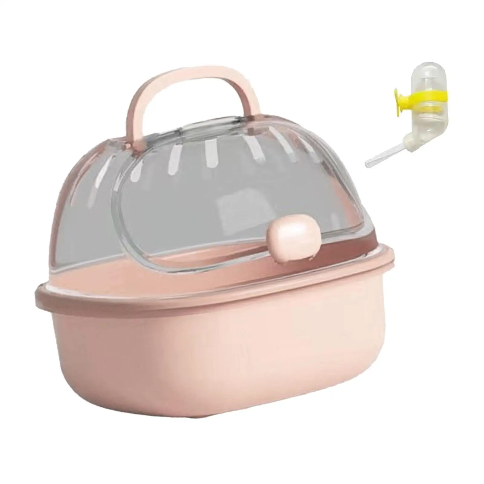 Hamster Travel Carrier Cage Travel Breathable Small Animal Carry Case for Chinchilla Hedgehog Vacation Small Animals Squirrel